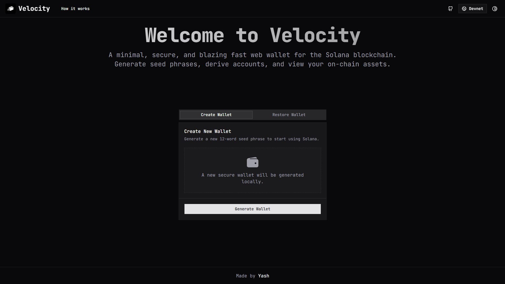Velocity